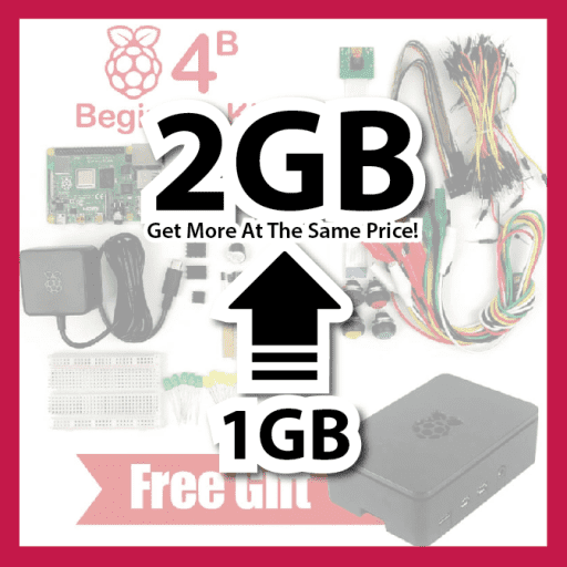 Raspberry Pi 4 Model B 2gb Beginner Kit 0611